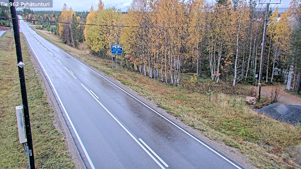 Kelikamerat Kuva Tie 962 Pelkosenniemi Pyhätunturi, Pelkosenniemi, Lappi
