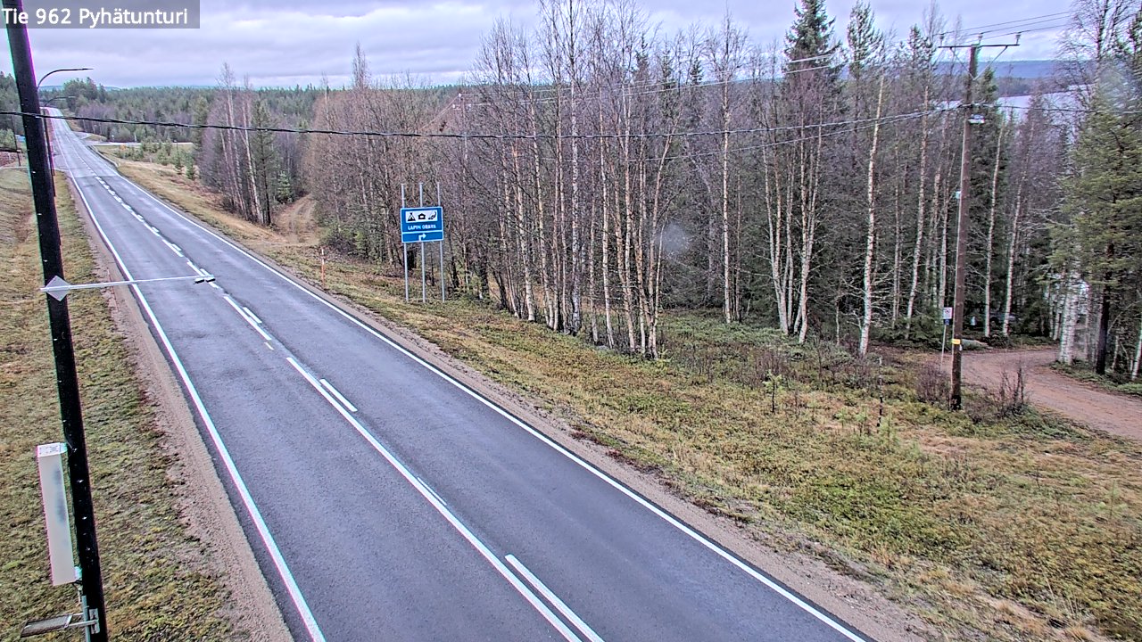 Kelikamerat Kuva Tie 962 Pelkosenniemi Pyhätunturi, Pelkosenniemi, Lappi