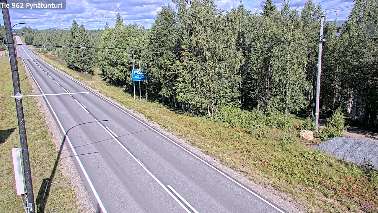 Kelikamerat Kuva Tie 962 Pelkosenniemi Pyhätunturi, Pelkosenniemi, Lappi