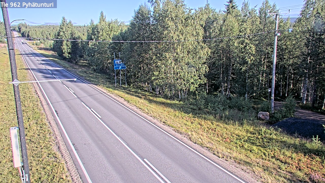 Kelikamerat Kuva Tie 962 Pelkosenniemi Pyhätunturi, Pelkosenniemi, Lappi