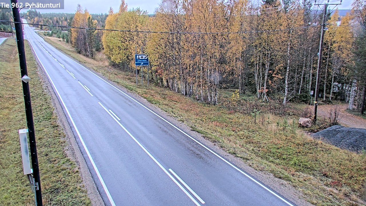Kelikamerat Kuva Tie 962 Pelkosenniemi Pyhätunturi, Pelkosenniemi, Lappi