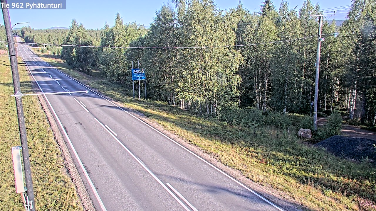 Kelikamerat Kuva Tie 962 Pelkosenniemi Pyhätunturi, Pelkosenniemi, Lappi