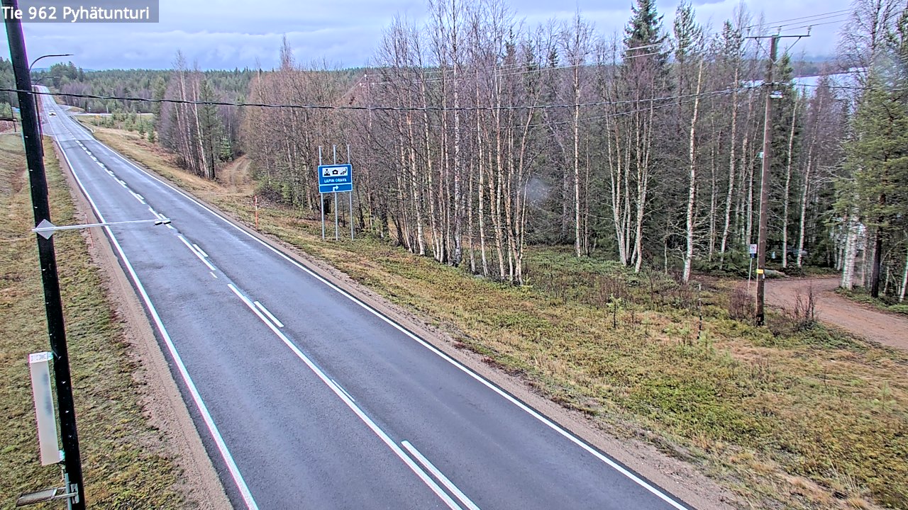 Kelikamerat Kuva Tie 962 Pelkosenniemi Pyhätunturi, Pelkosenniemi, Lappi