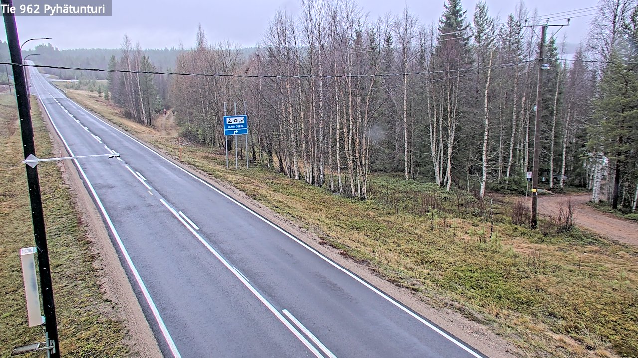 Kelikamerat Kuva Tie 962 Pelkosenniemi Pyhätunturi, Pelkosenniemi, Lappi