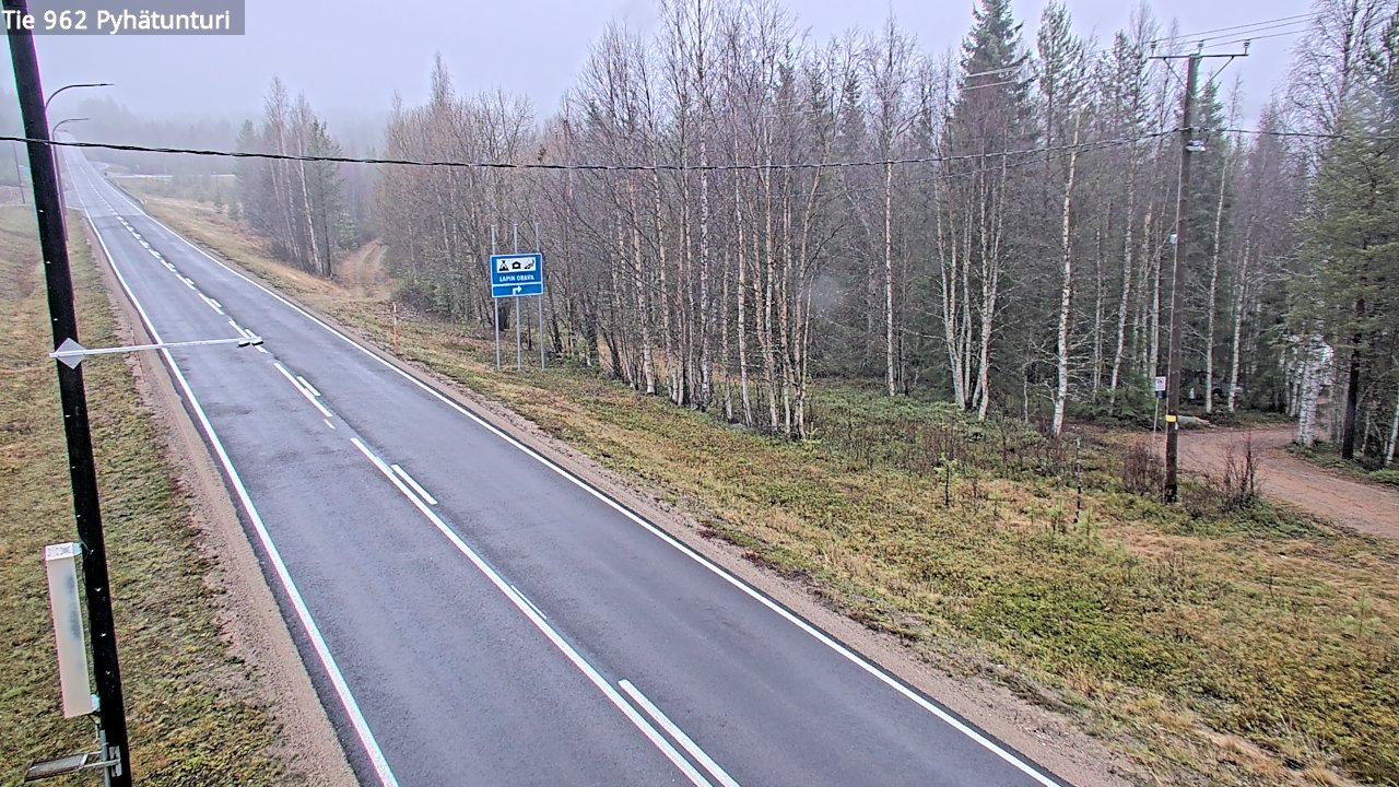 Kelikamerat Kuva Tie 962 Pelkosenniemi Pyhätunturi, Pelkosenniemi, Lappi