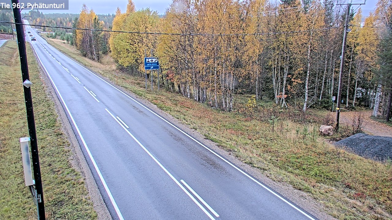 Kelikamerat Kuva Tie 962 Pelkosenniemi Pyhätunturi, Pelkosenniemi, Lappi