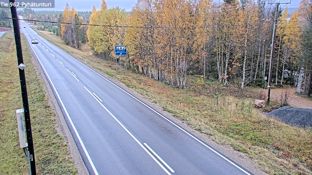 Kelikamerat Kuva Tie 962 Pelkosenniemi Pyhätunturi, Pelkosenniemi, Lappi