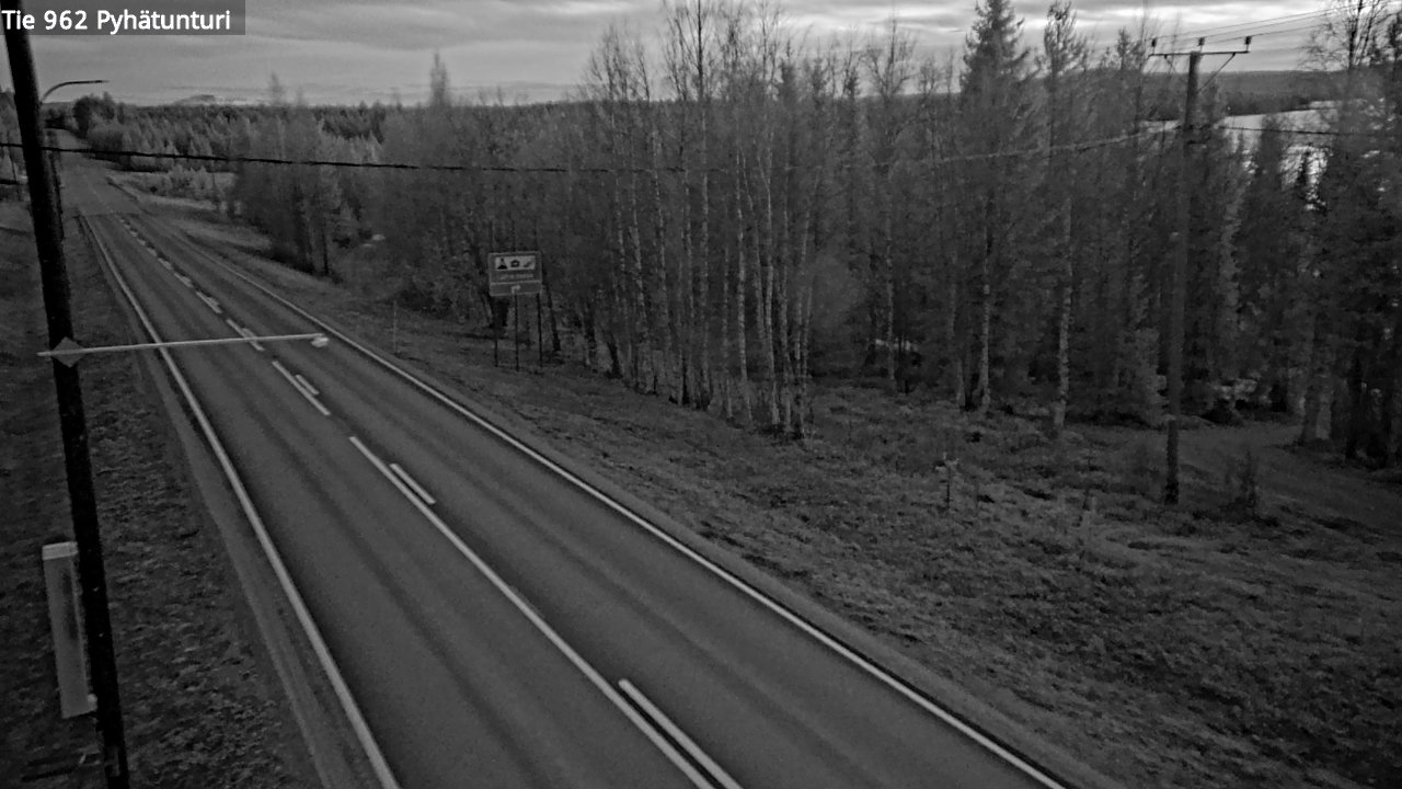 Kelikamerat Kuva Tie 962 Pelkosenniemi Pyhätunturi, Pelkosenniemi, Lappi