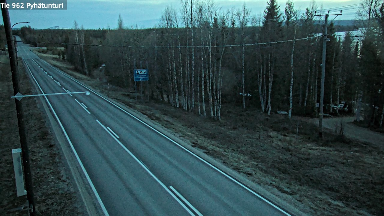 Kelikamerat Kuva Tie 962 Pelkosenniemi Pyhätunturi, Pelkosenniemi, Lappi