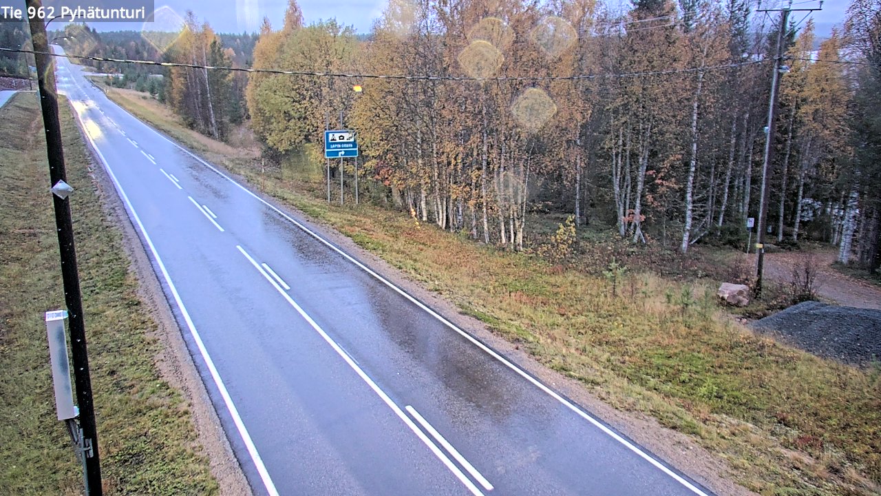 Kelikamerat Kuva Tie 962 Pelkosenniemi Pyhätunturi, Pelkosenniemi, Lappi