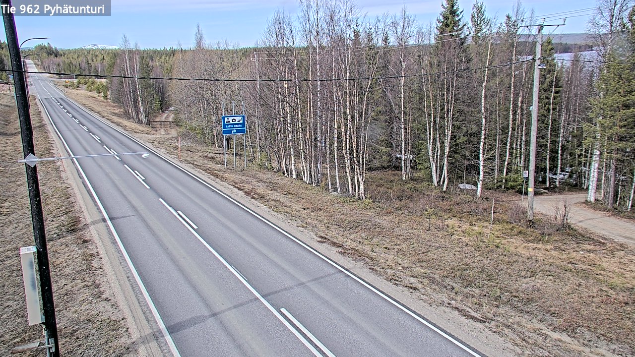 Kelikamerat Kuva Tie 962 Pelkosenniemi Pyhätunturi, Pelkosenniemi, Lappi