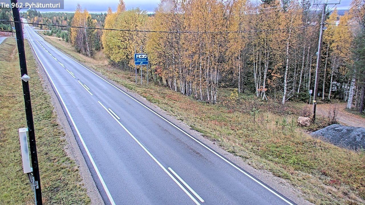 Kelikamerat Kuva Tie 962 Pelkosenniemi Pyhätunturi, Pelkosenniemi, Lappi
