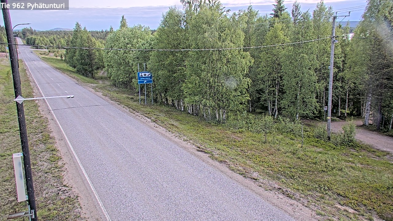 Kelikamerat Kuva Tie 962 Pelkosenniemi Pyhätunturi, Pelkosenniemi, Lappi