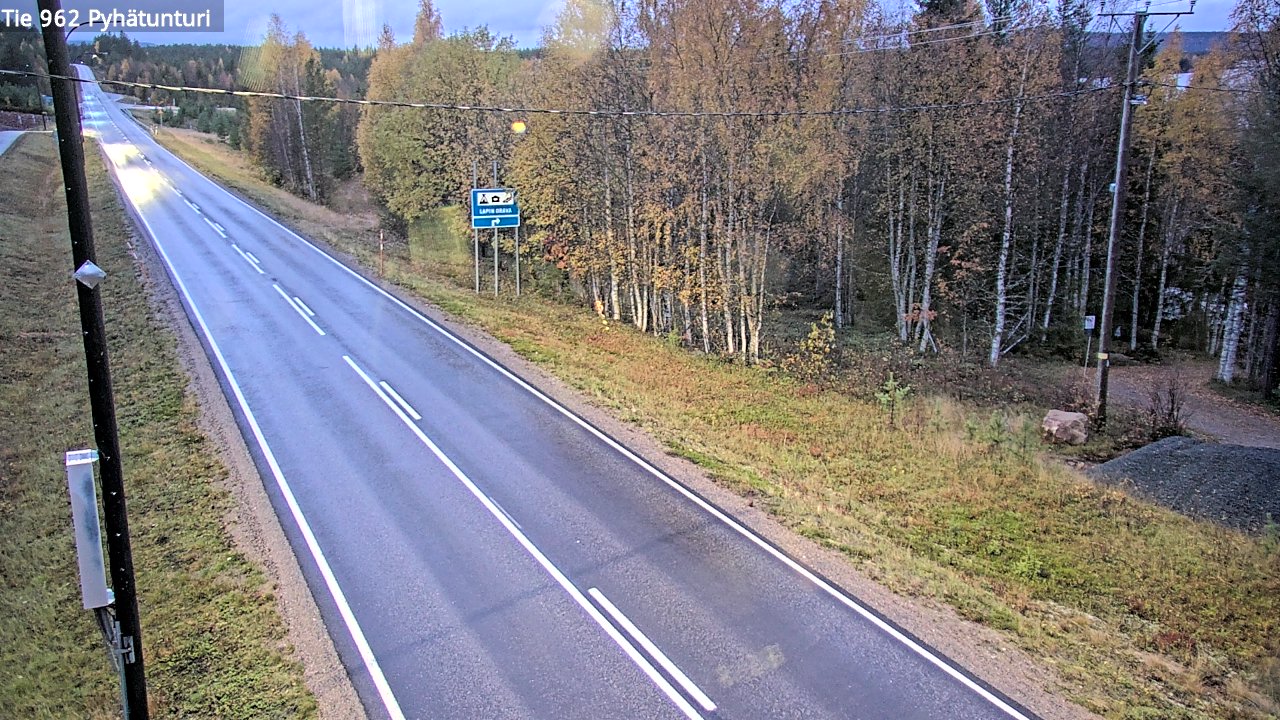 Kelikamerat Kuva Tie 962 Pelkosenniemi Pyhätunturi, Pelkosenniemi, Lappi