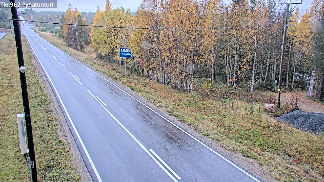 Kelikamerat Kuva Tie 962 Pelkosenniemi Pyhätunturi, Pelkosenniemi, Lappi