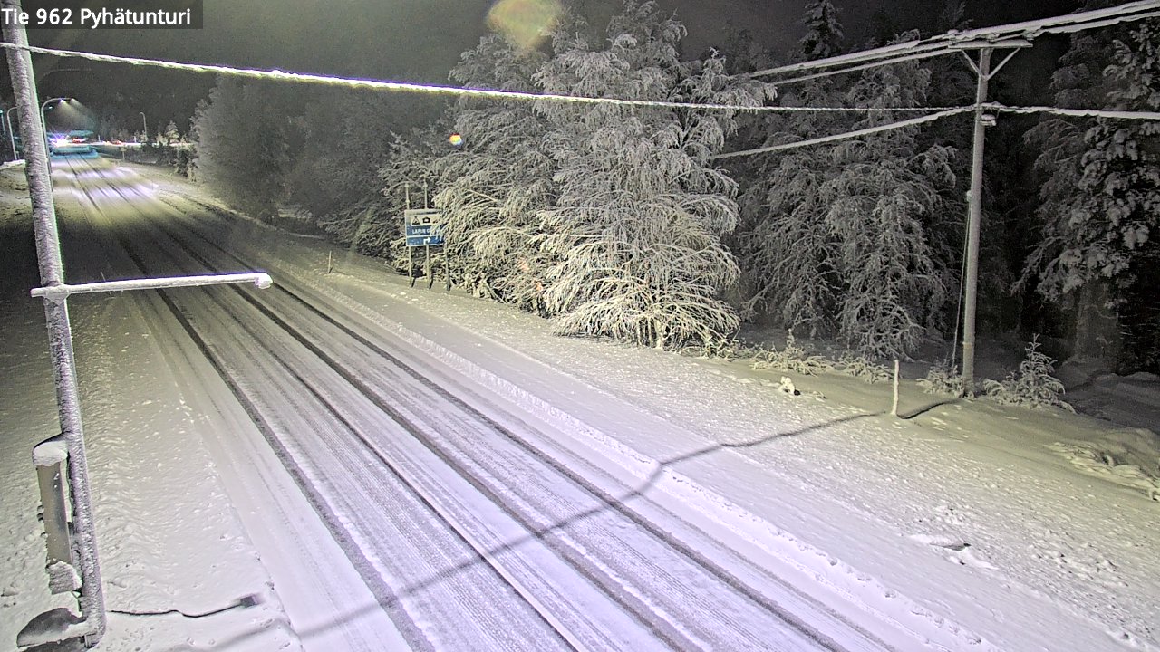 Kelikamerat Kuva Tie 962 Pelkosenniemi Pyhätunturi, Pelkosenniemi, Lappi