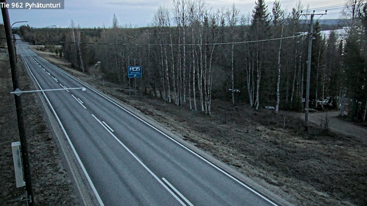 Kelikamerat Kuva Tie 962 Pelkosenniemi Pyhätunturi, Pelkosenniemi, Lappi