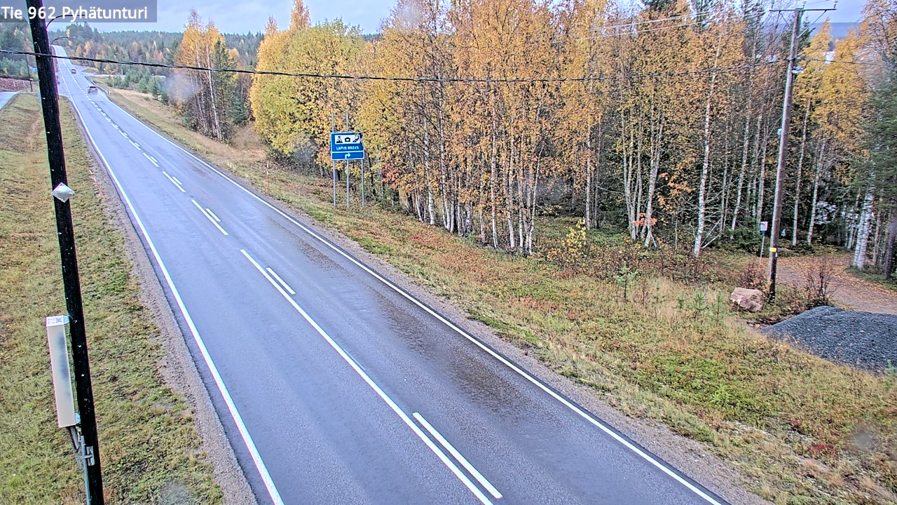 Kelikamerat Kuva Tie 962 Pelkosenniemi Pyhätunturi, Pelkosenniemi, Lappi