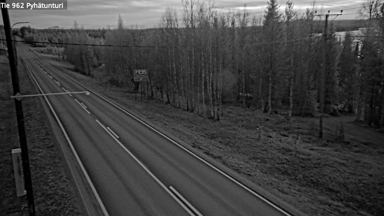 Kelikamerat Kuva Tie 962 Pelkosenniemi Pyhätunturi, Pelkosenniemi, Lappi