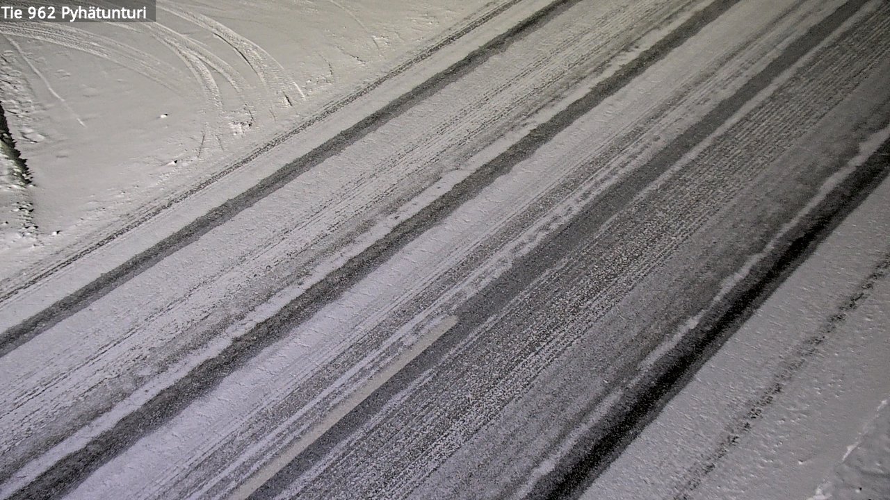 Kelikamerat Kuva Tie 962 Pelkosenniemi Pyhätunturi, Pelkosenniemi, Lappi