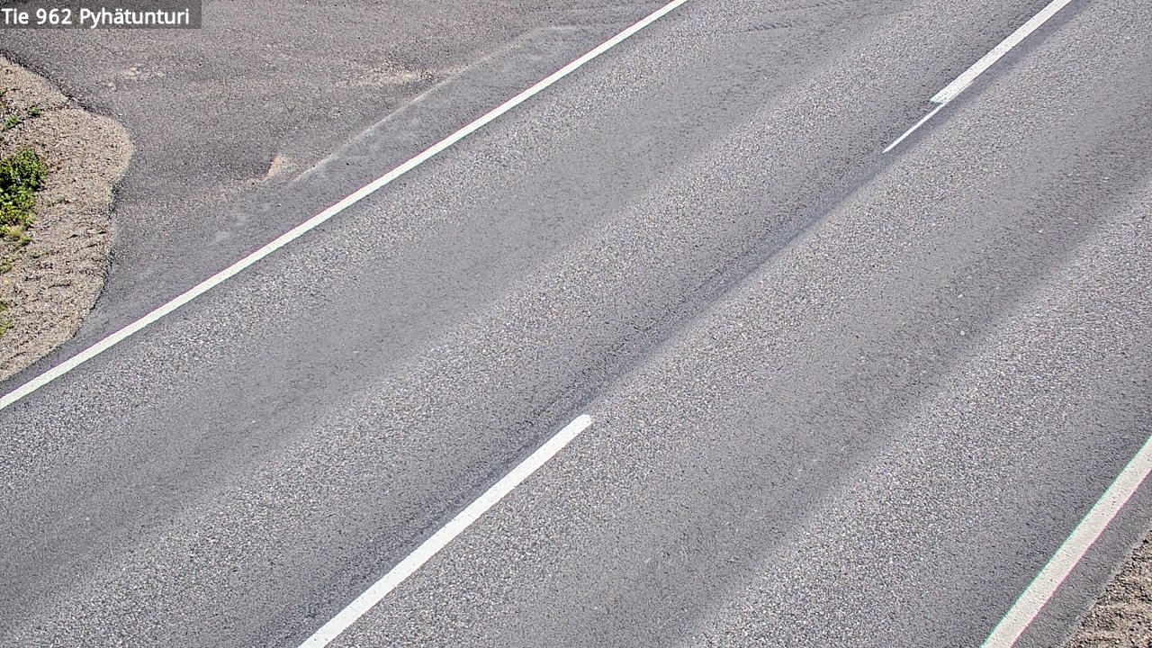 Weather Camera Image Väg 962 Pelkosenniemi Pyhätunturi, Pelkosenniemi, Lappi