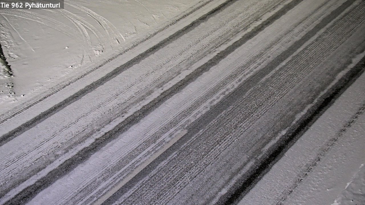 Kelikamerat Kuva Tie 962 Pelkosenniemi Pyhätunturi, Pelkosenniemi, Lappi