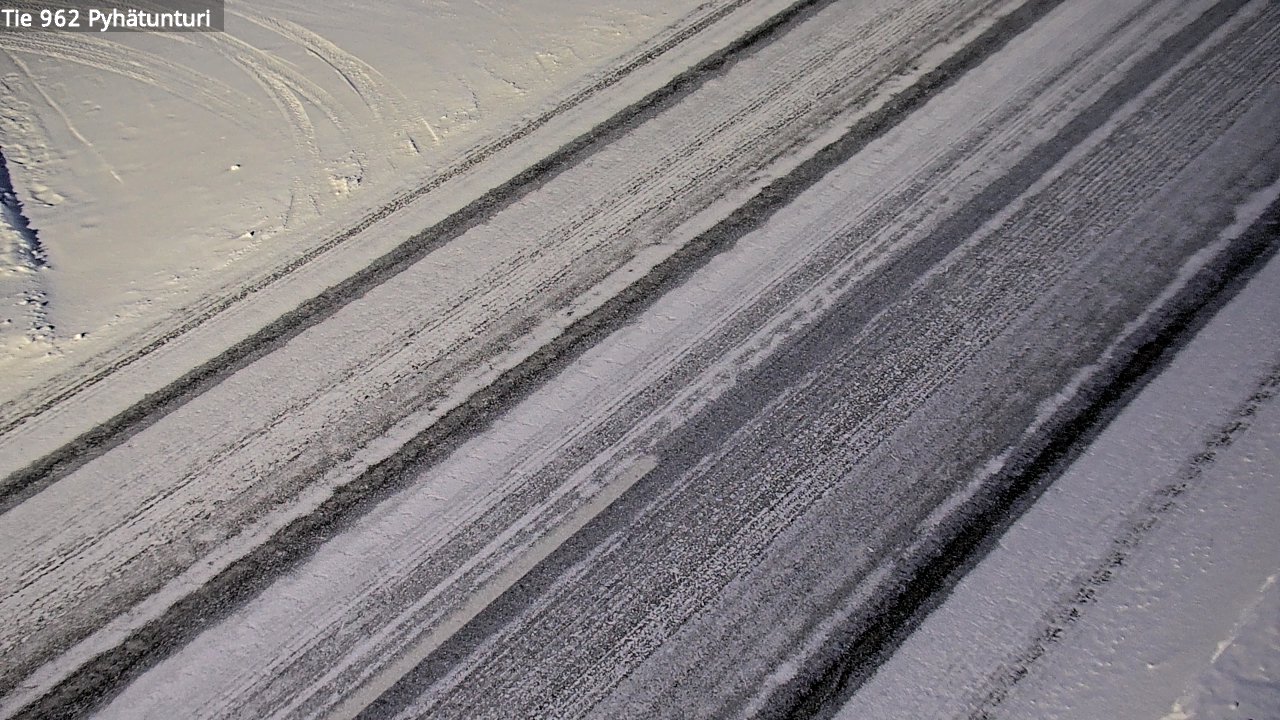 Kelikamerat Kuva Tie 962 Pelkosenniemi Pyhätunturi, Pelkosenniemi, Lappi