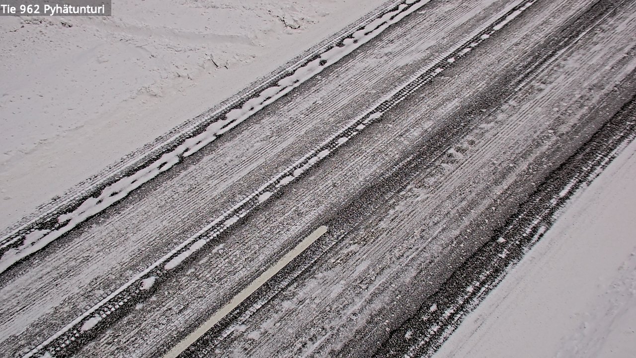 Kelikamerat Kuva Tie 962 Pelkosenniemi Pyhätunturi, Pelkosenniemi, Lappi