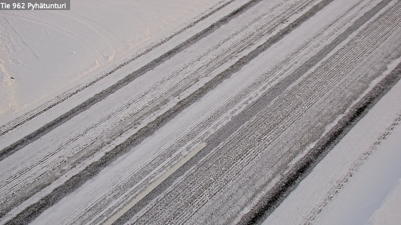 Kelikamerat Kuva Tie 962 Pelkosenniemi Pyhätunturi, Pelkosenniemi, Lappi