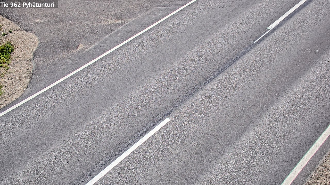 Weather Camera Image Road 962 Pelkosenniemi Pyhätunturi, Pelkosenniemi, Lappi