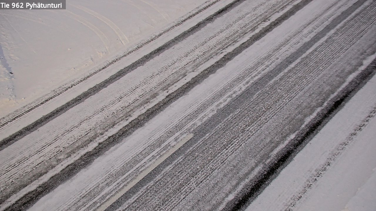 Kelikamerat Kuva Tie 962 Pelkosenniemi Pyhätunturi, Pelkosenniemi, Lappi