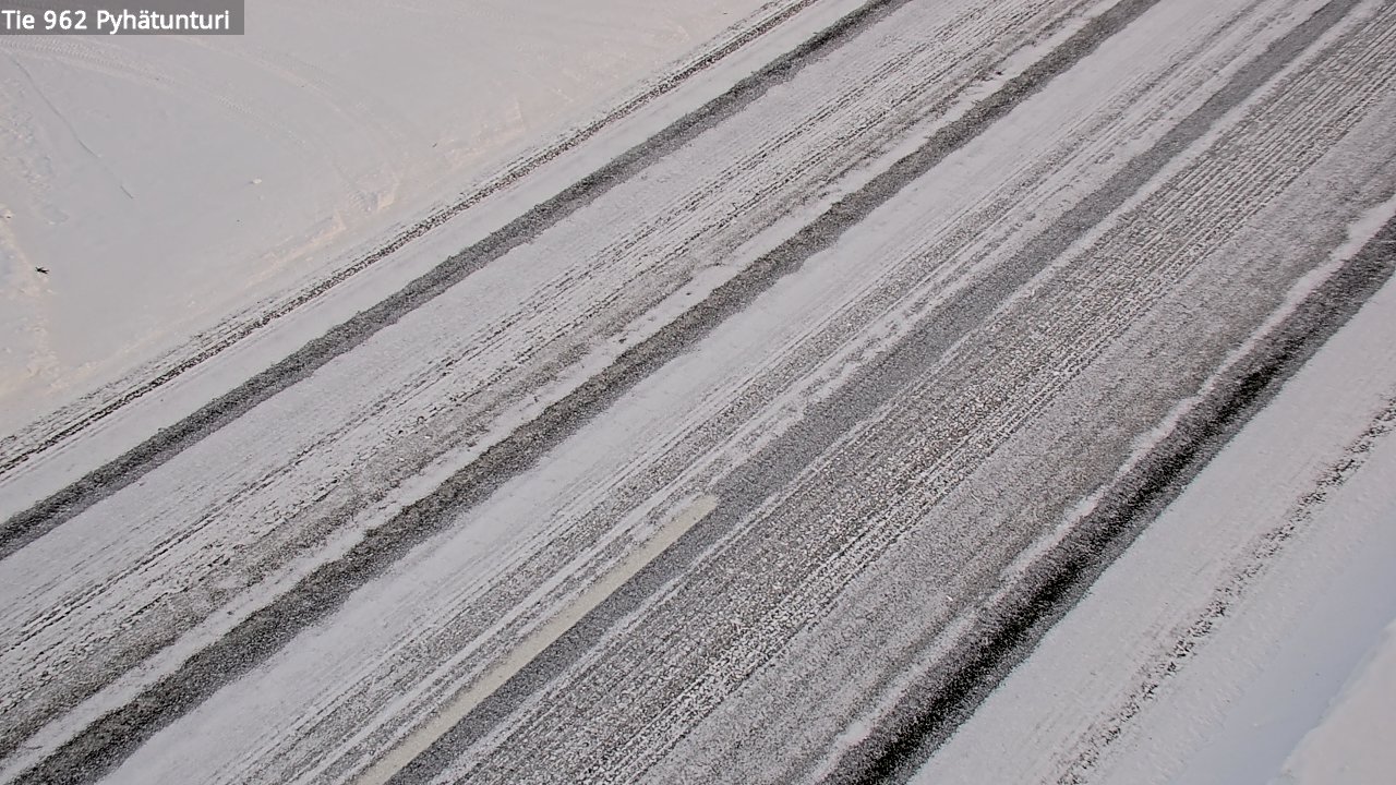 Kelikamerat Kuva Tie 962 Pelkosenniemi Pyhätunturi, Pelkosenniemi, Lappi