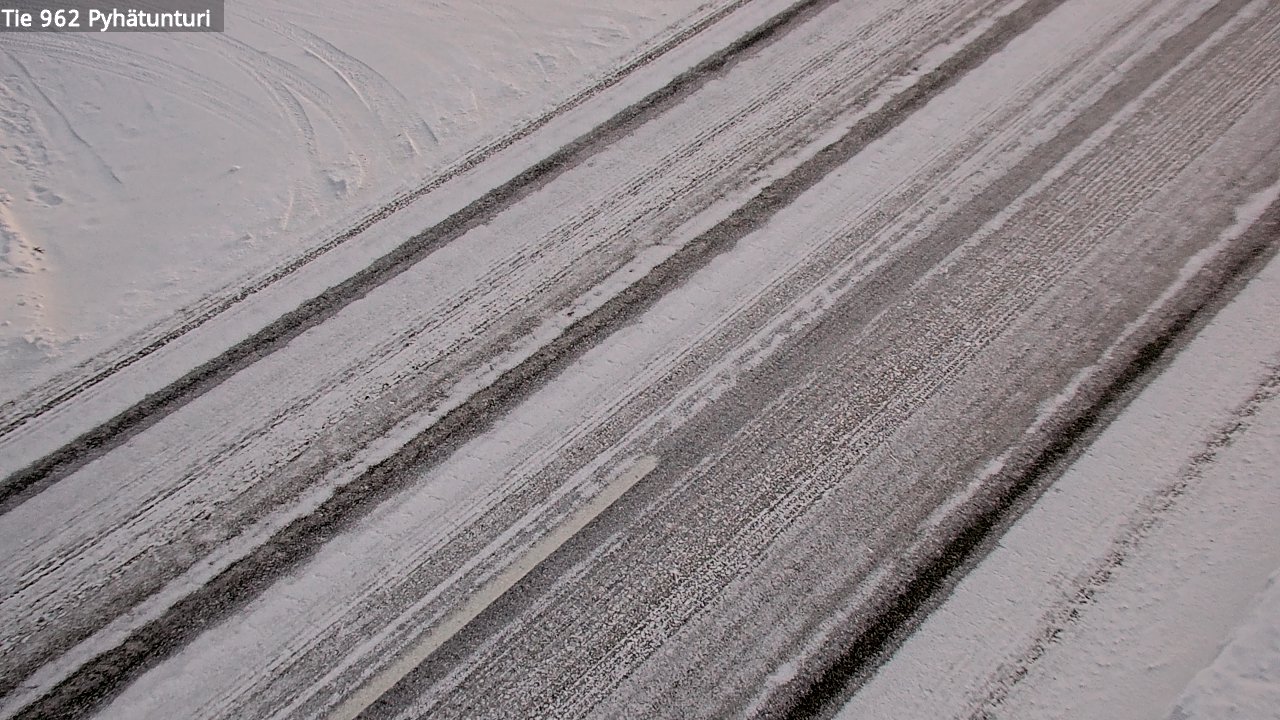 Kelikamerat Kuva Tie 962 Pelkosenniemi Pyhätunturi, Pelkosenniemi, Lappi