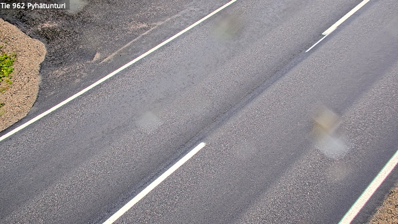 Weather Camera Image Road 962 Pelkosenniemi Pyhätunturi, Pelkosenniemi, Lappi