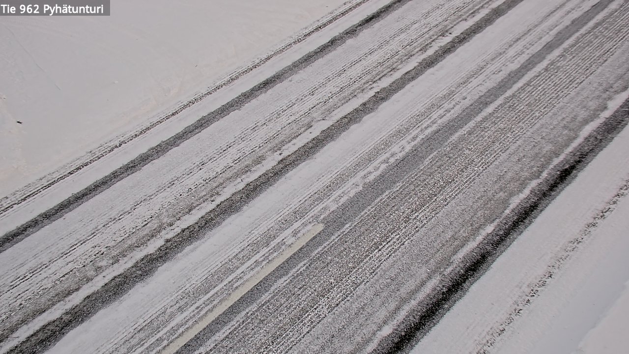 Kelikamerat Kuva Tie 962 Pelkosenniemi Pyhätunturi, Pelkosenniemi, Lappi