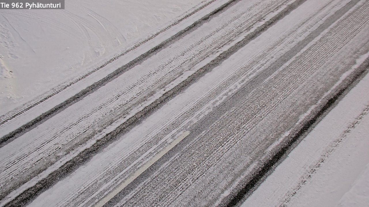 Kelikamerat Kuva Tie 962 Pelkosenniemi Pyhätunturi, Pelkosenniemi, Lappi