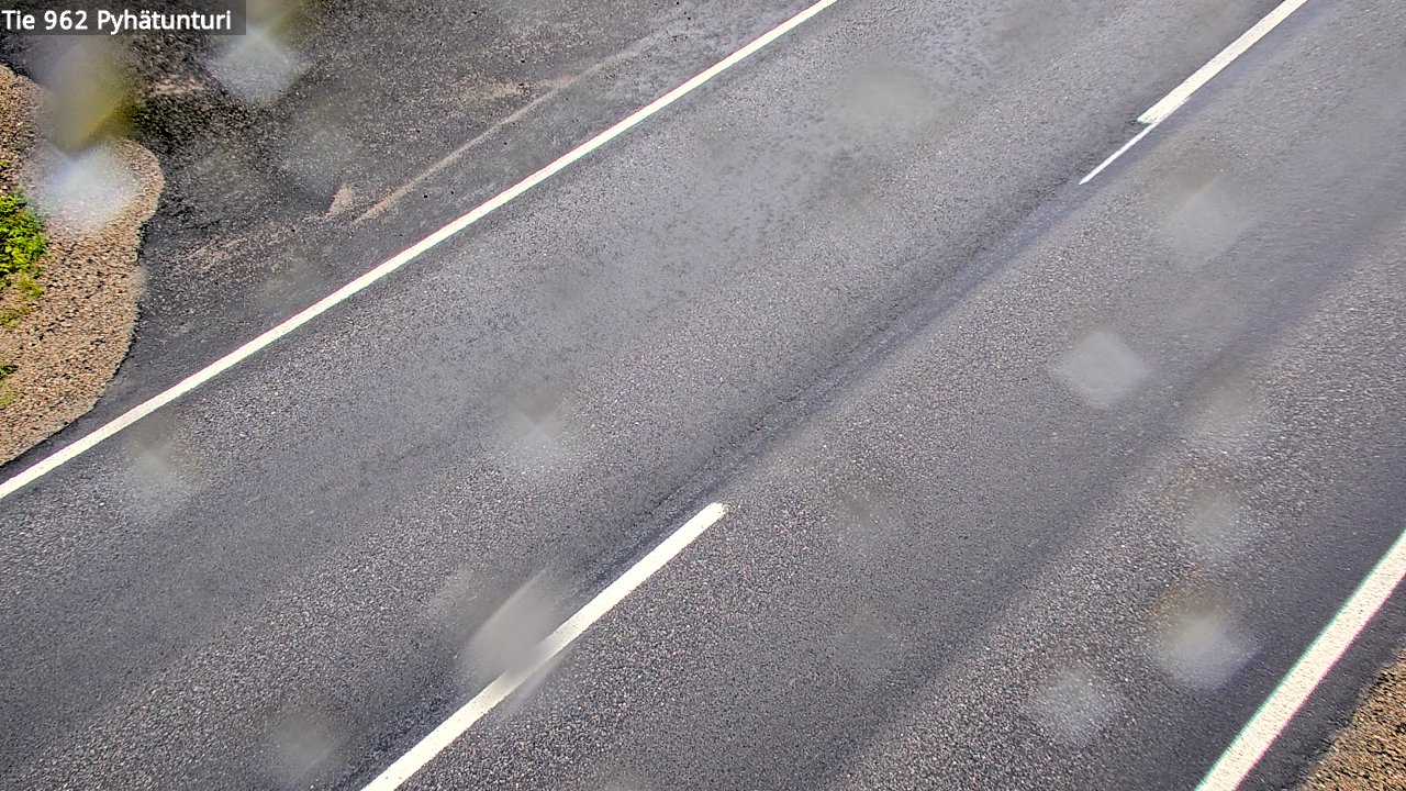 Weather Camera Image Road 962 Pelkosenniemi Pyhätunturi, Pelkosenniemi, Lappi