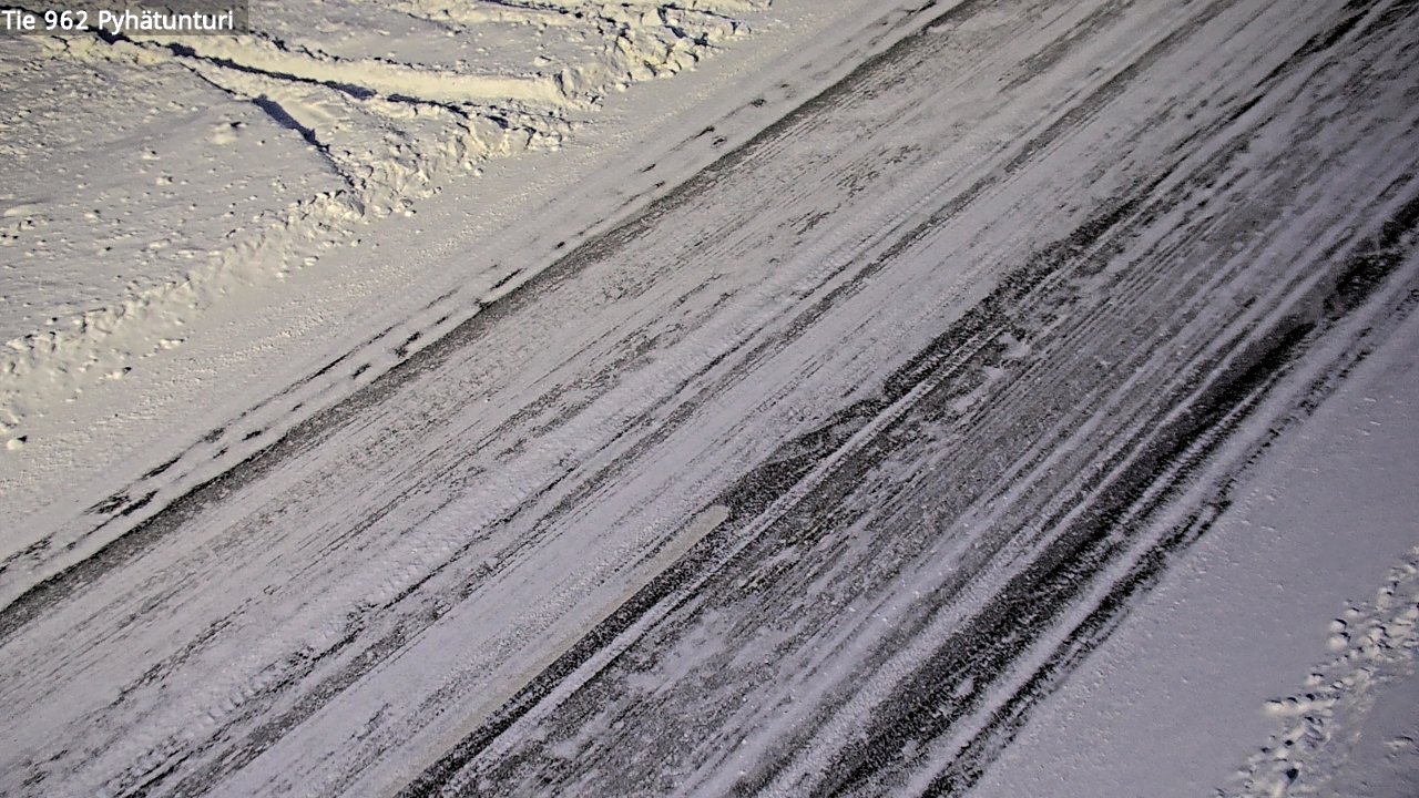 Kelikamerat Kuva Tie 962 Pelkosenniemi Pyhätunturi, Pelkosenniemi, Lappi