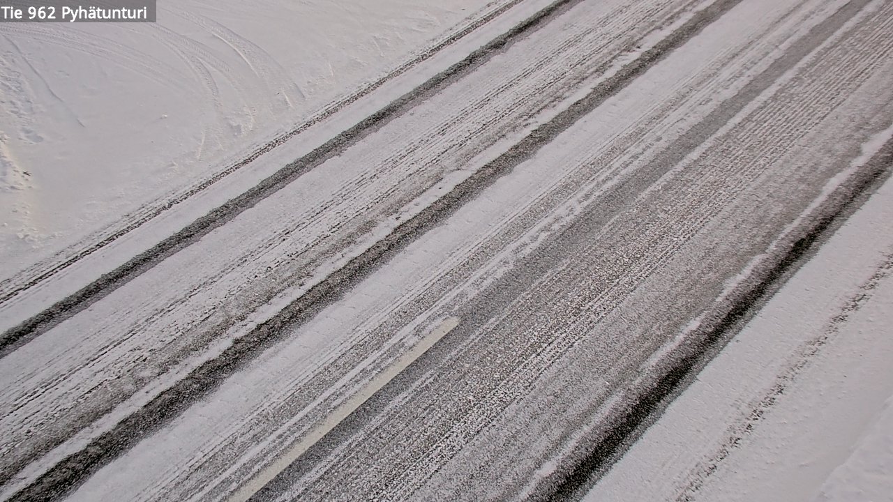 Kelikamerat Kuva Tie 962 Pelkosenniemi Pyhätunturi, Pelkosenniemi, Lappi