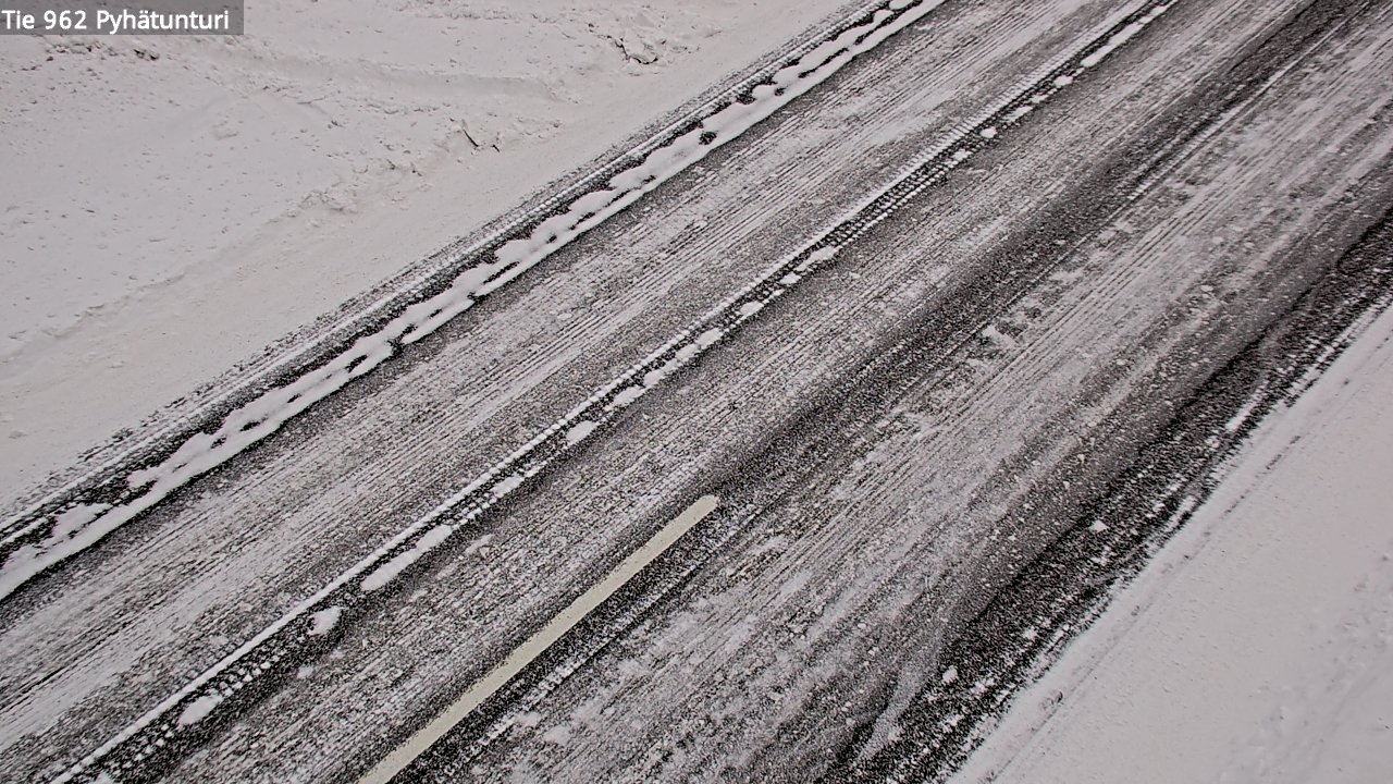 Kelikamerat Kuva Tie 962 Pelkosenniemi Pyhätunturi, Pelkosenniemi, Lappi