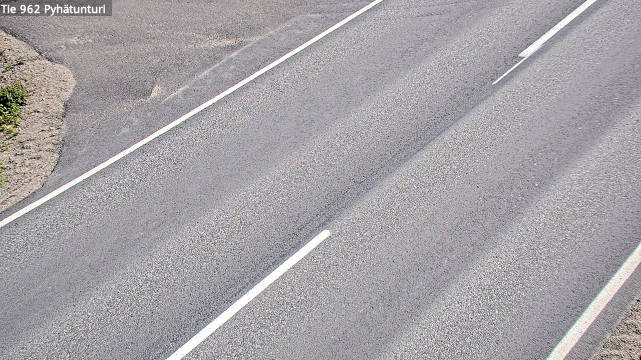 Weather Camera Image Road 962 Pelkosenniemi Pyhätunturi, Pelkosenniemi, Lappi