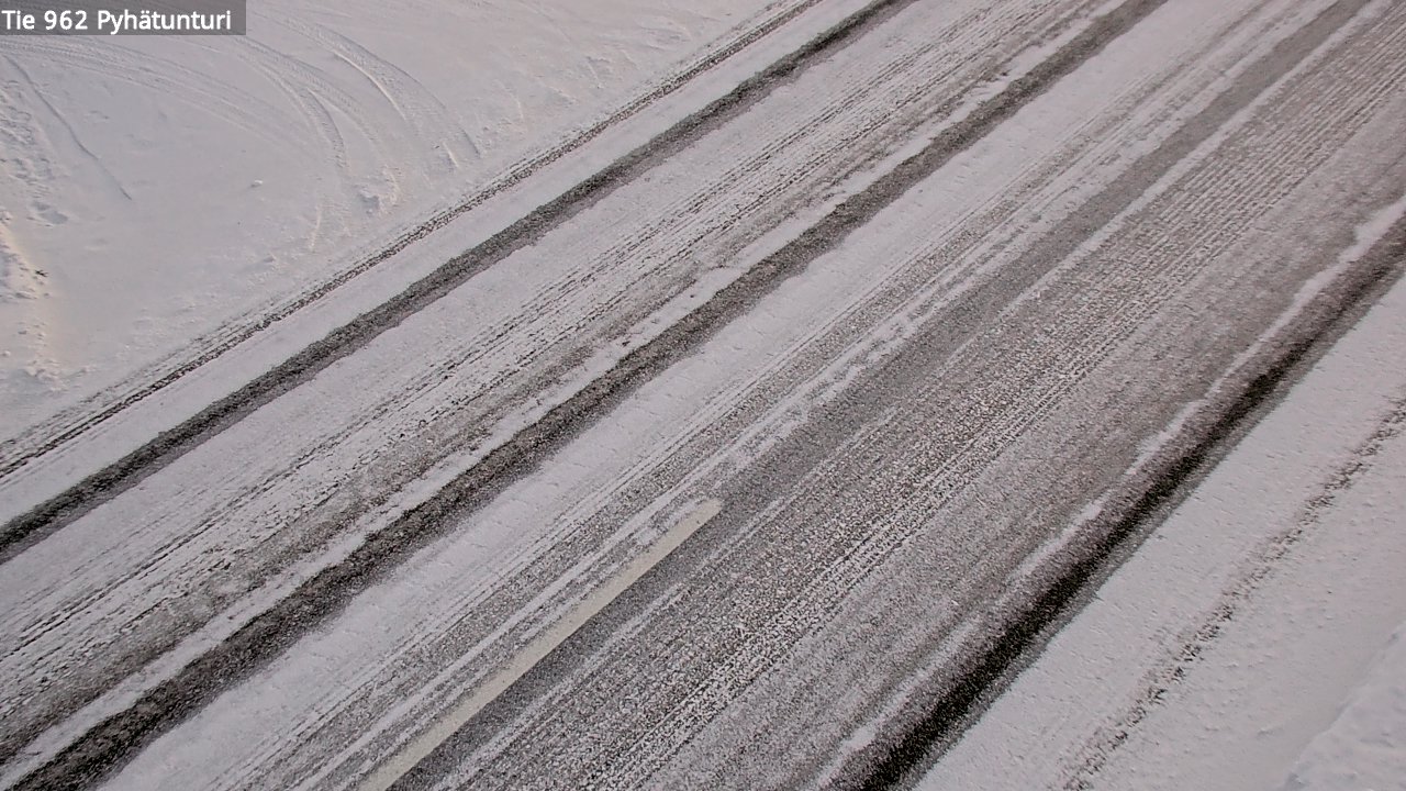 Kelikamerat Kuva Tie 962 Pelkosenniemi Pyhätunturi, Pelkosenniemi, Lappi