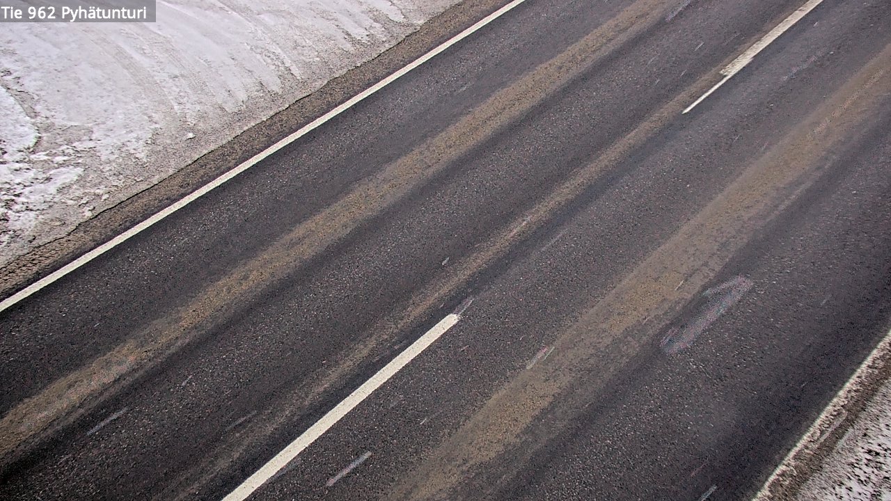 Weather Camera Image Road 962 Pelkosenniemi Pyhätunturi, Pelkosenniemi, Lappi