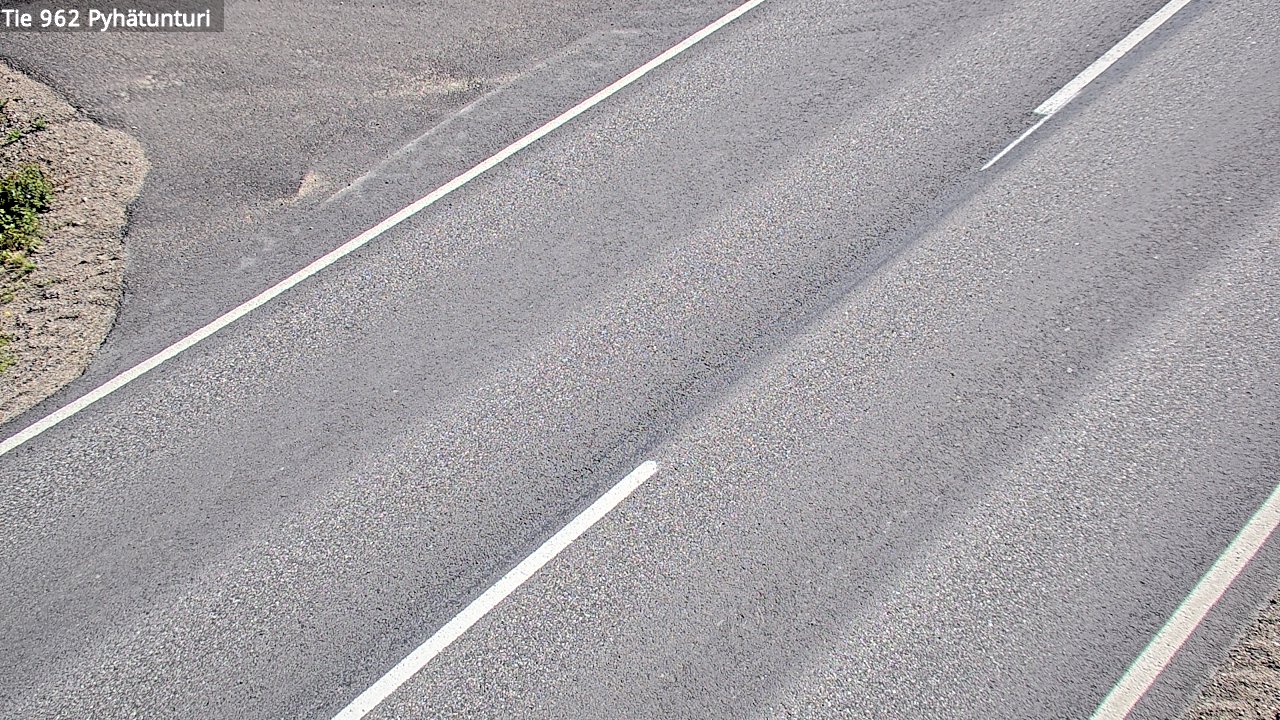 Weather Camera Image Väg 962 Pelkosenniemi Pyhätunturi, Pelkosenniemi, Lappi