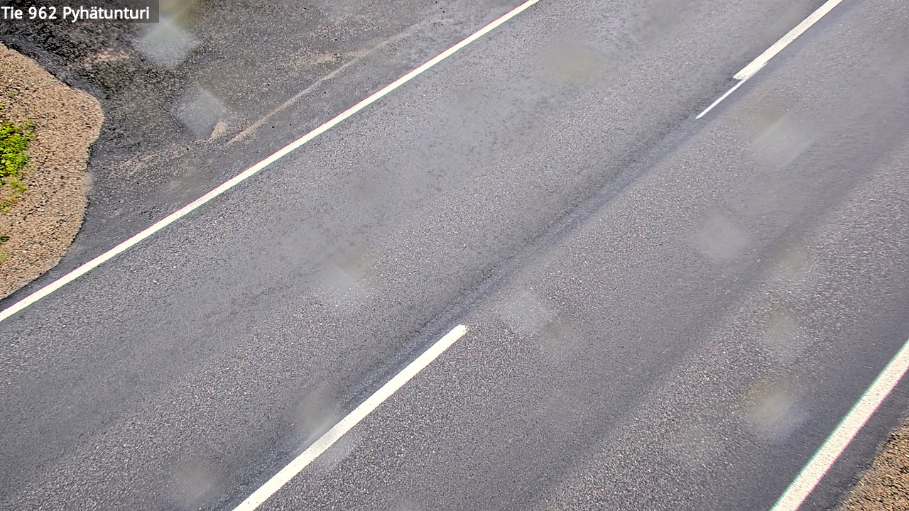 Weather Camera Image Road 962 Pelkosenniemi Pyhätunturi, Pelkosenniemi, Lappi