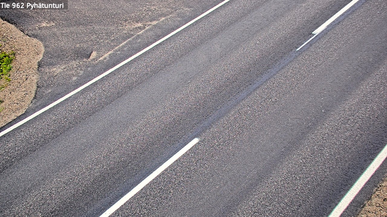 Weather Camera Image Road 962 Pelkosenniemi Pyhätunturi, Pelkosenniemi, Lappi