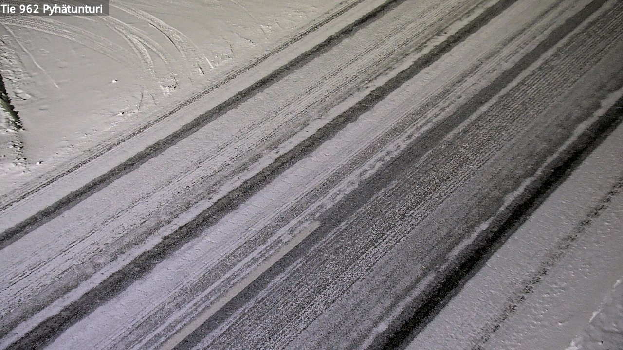 Kelikamerat Kuva Tie 962 Pelkosenniemi Pyhätunturi, Pelkosenniemi, Lappi