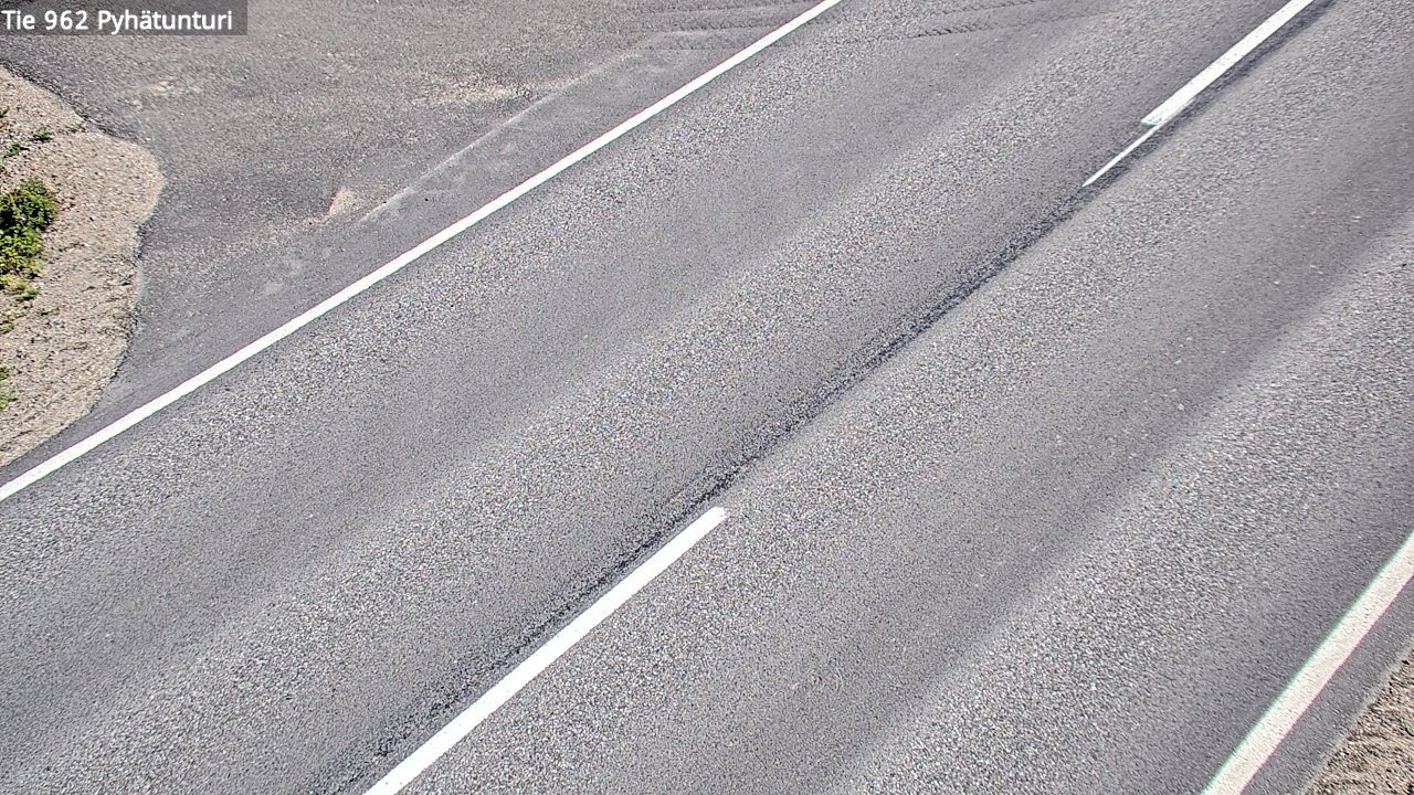 Weather Camera Image Road 962 Pelkosenniemi Pyhätunturi, Pelkosenniemi, Lappi