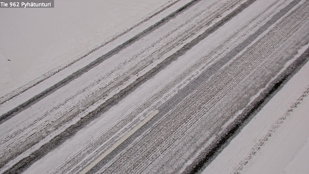 Kelikamerat Kuva Tie 962 Pelkosenniemi Pyhätunturi, Pelkosenniemi, Lappi