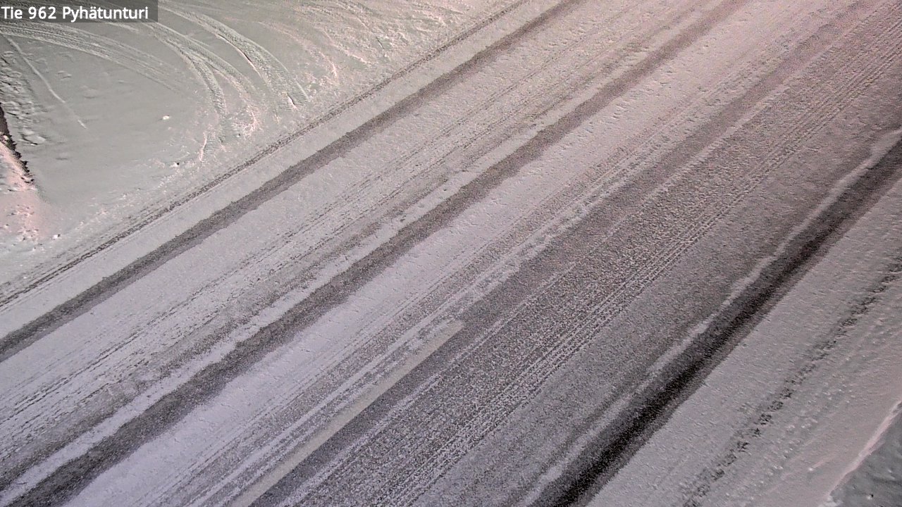 Kelikamerat Kuva Tie 962 Pelkosenniemi Pyhätunturi, Pelkosenniemi, Lappi